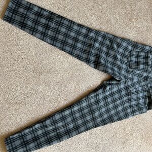 Nine West plaid skinny jeans